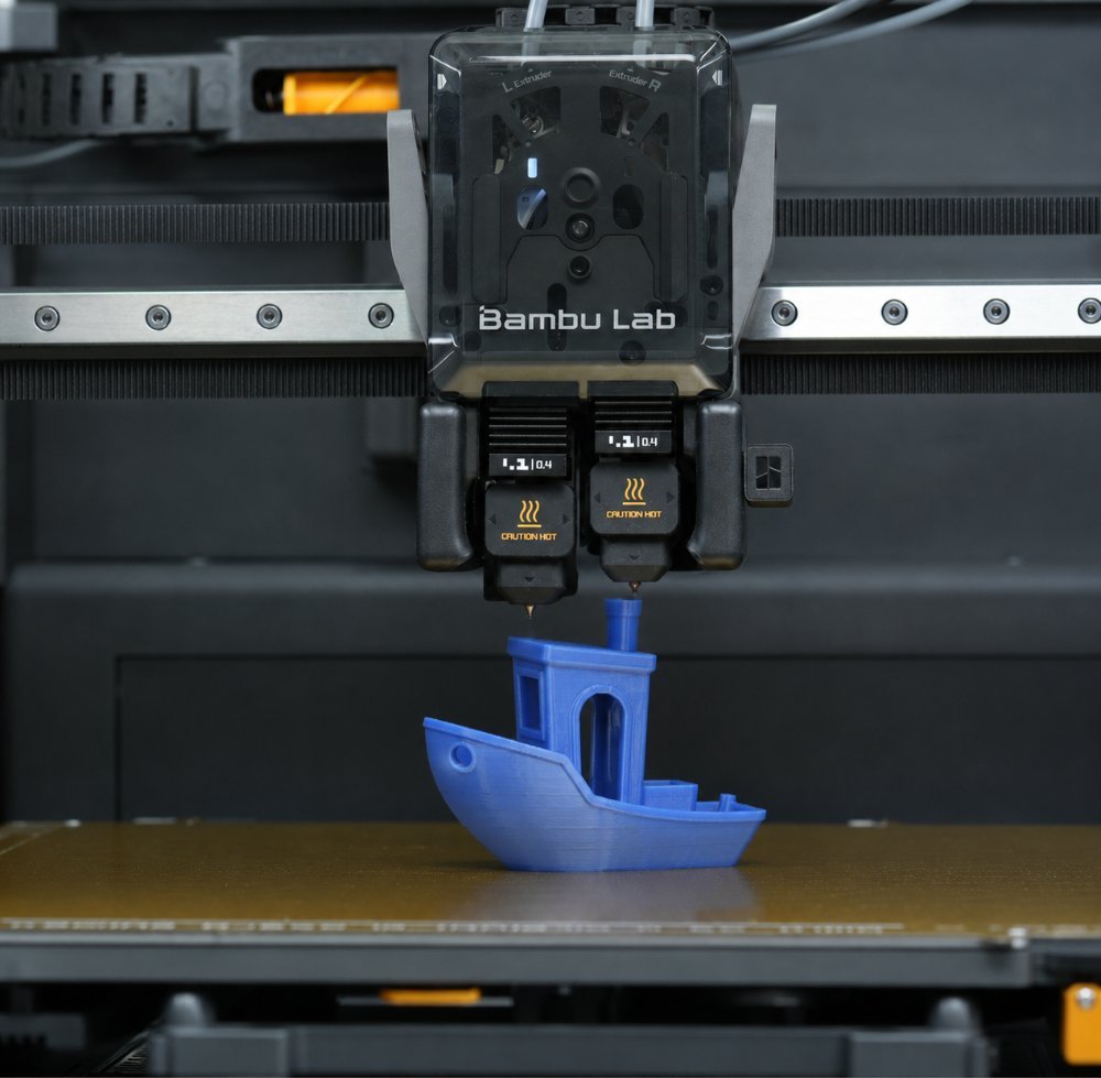 3D 列印機列印中